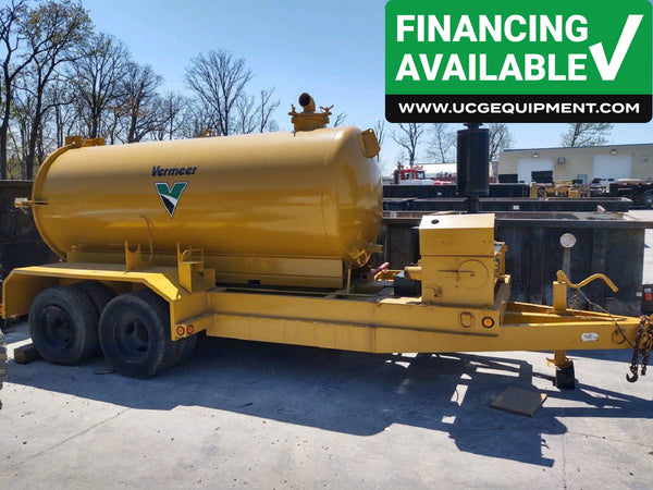 Used 2001 Vermeer E900/1400 Vacuum Excavator Trailer. REF#CFV52223