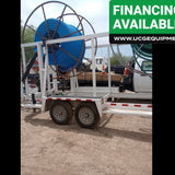 Used 2021 American Eagle 16' Double Reel Trailer. Ref. #T11113