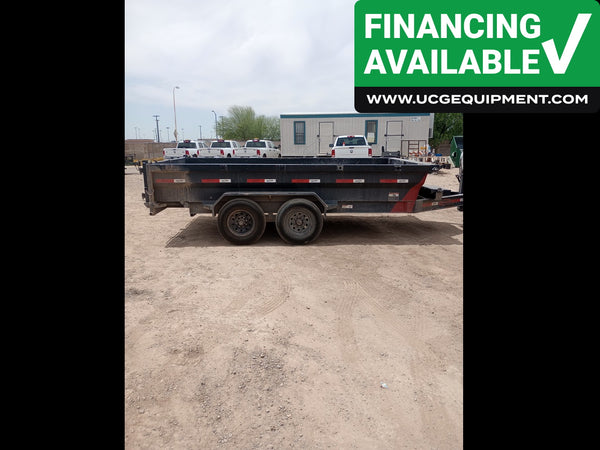 Used 2022 Dura Haul 14' Dump Trailer. Ref. #T11116
