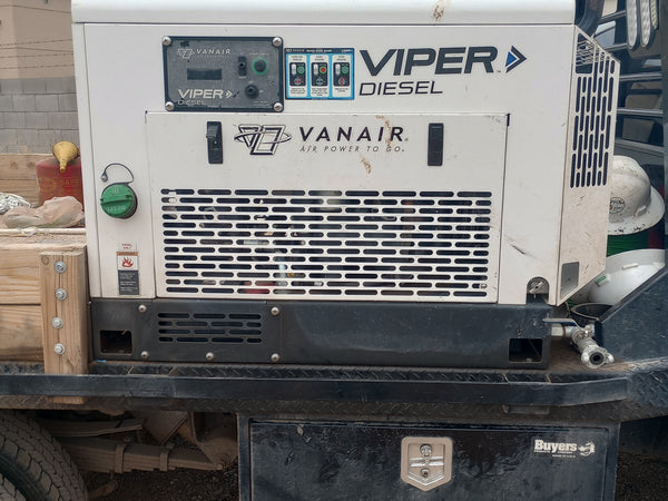 Used 2022 Vanair Viper D80 Compressor. Ref. #CP11111