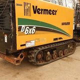 Used 2014 Vermeer D6x6 Drill Rig with Vermeer MX125 300 Gallon Mud mixer, Locator & Trailer - Ref. #1010