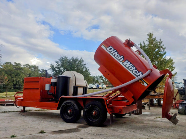 Used 2002 Ditch Witch FX30 Vacuum Trailer 800 Gallon Tank. Ref.#SH111122