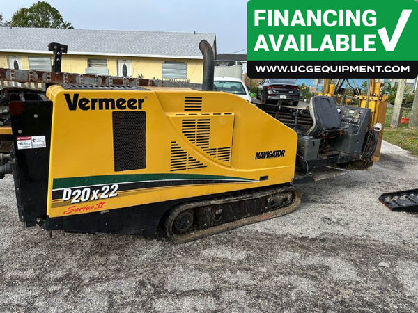 Used 2008 Vermeer 20x22 Series II Drill Rig with Mud Mixer. REF. #SH11223
