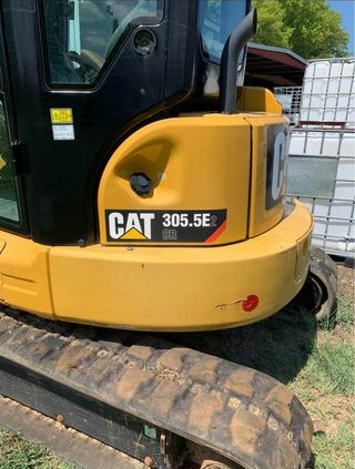 Used 2017 CAT 305.5 E CR Excavator. REF#CFCAT3223