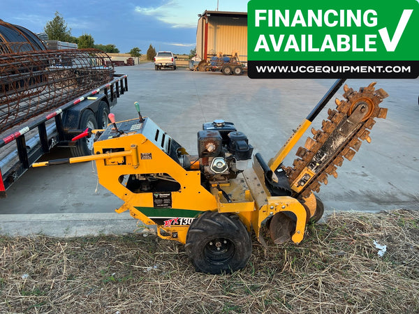 Used 2017 Vermeer RTX 130 Pedestrian Trencher. Ref.#SH91298