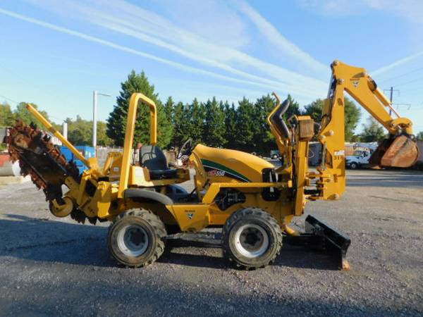 Used 2017 Vermeer RXT 550 Trencher. REF#CF101922