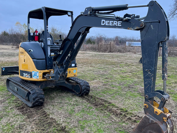 Used 2018 John Deere 35G Mini Excavator. REF#CF020225