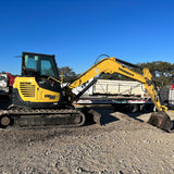 Used 2018 Yanmar VIO80 Excavator. Ref#CF02012023