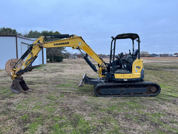 Used 2018 Yanmar Vio 55 Mini Excavator. Ref#CF020224