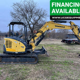 Used 2018 Yanmar Vio 55 Mini Excavator. Ref#CF020224