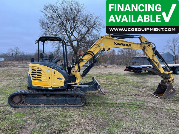 Used 2018 Yanmar Vio 55 Mini Excavator. Ref#CF020224