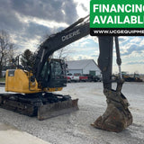 Used 2019 John Deere 135g Excavator. REF#CFE31023