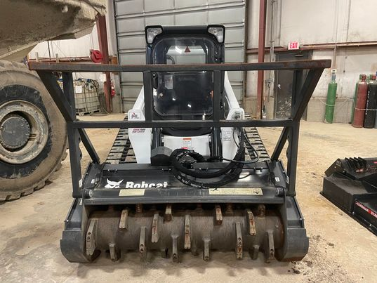 Used 2022 Bobcat T870 Mulcher. REF#CFB31723