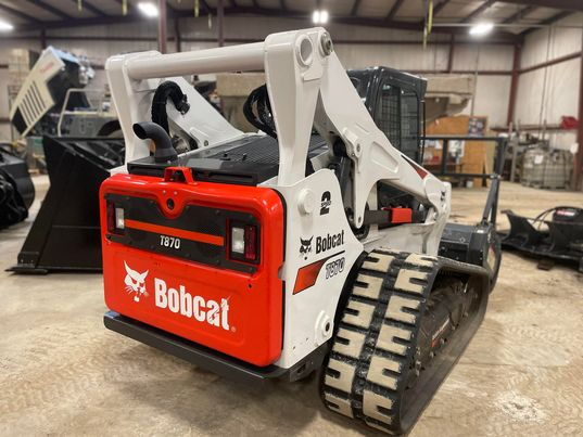 Used 2022 Bobcat T870 Mulcher. REF#CFB31723