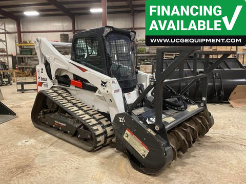 Used 2022 Bobcat T870 Mulcher. REF#CFB31723