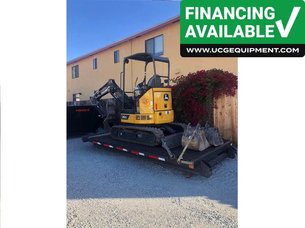Used 2022 G26 John Deere Excavator. Ref#CF111922